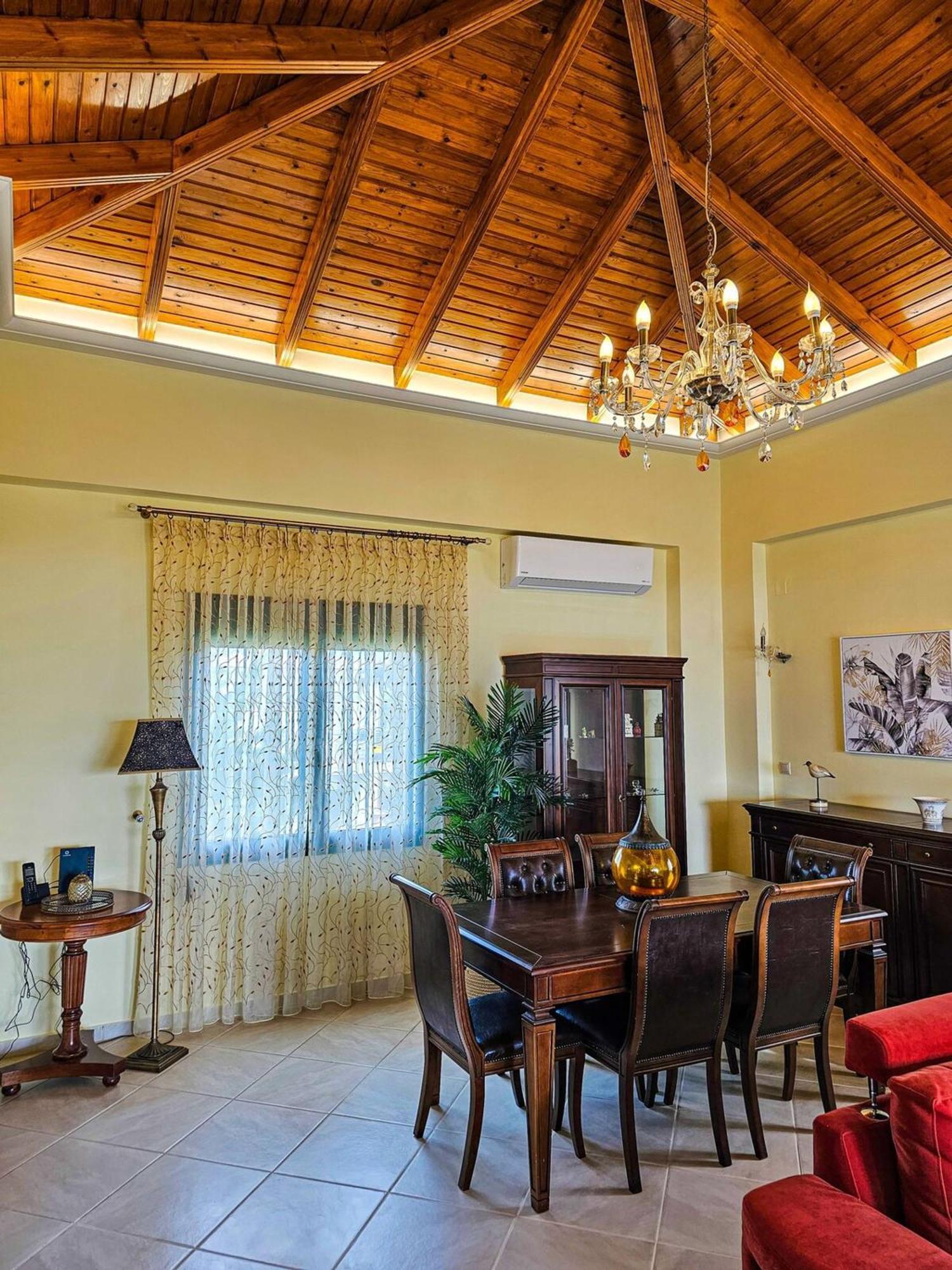Villa Aitheras With Sea Views And Garden Stérnai Exterior foto